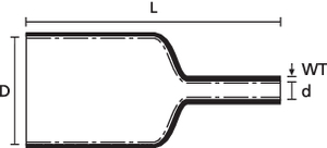 Heat Shrink Tubing 6:1 with adhesive
