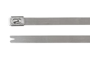 Stainless steel cable ties, uncoated, MBT_SS, MBT_HS.