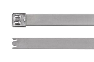 Double wrap stainless steel cable ties, uncoated MBT_UHD.