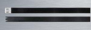 Stainless steel cable ties, coated, MBT_UHFC.