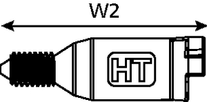 M5x0.8 - LC Rod End Cap