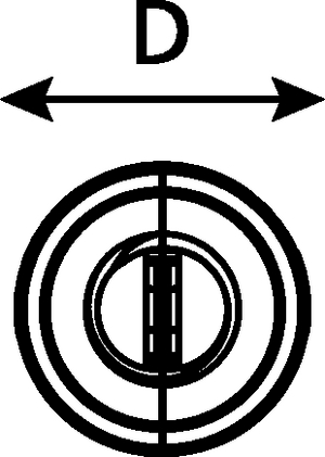 M5x0.8 - LC Rod End Cap