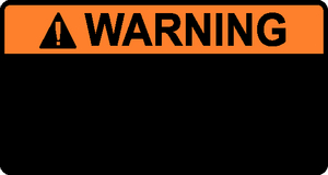 Engravable placard provides custom signage and is UV stable for outdoor applications.