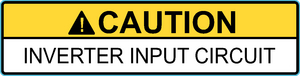 Inverter Output Circuit label