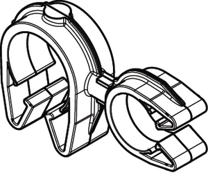 MOC19FMOC14M180 dual routing clip.