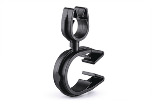 A rotatable dual routing clip that keeps two routings secured and separated.