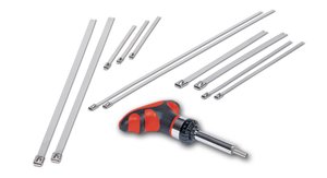 MBT-Kit, an assortment of different sizes of MBT cable ties.
