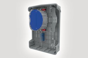 Internal view of the MDU - S3 Connectorised Enclosure.