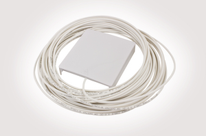 Fibre Wall Outlet with Pre-terminated Connecting Cable.