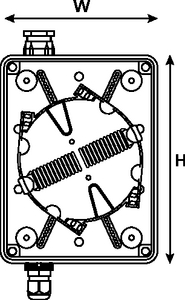 Customer Premise Unit (front view)