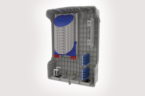 Internal view of the MDU - S5 Connectorised Enclosure.