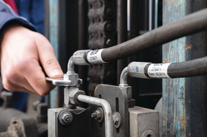 Helatag 1232 – cable laminating labels for challenging environments.