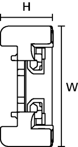 Fixing Slider Front View.