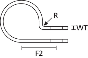 ALU P-Clamp (vista lateral)