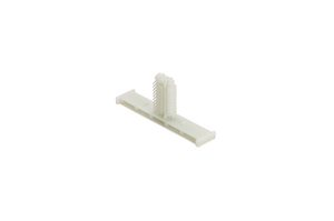 Bundling clip with oval fir tree provides an uncomplicated method for fastening bundles, hoses, or pipes.