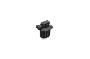 Rattle-free disc protects the secure oval fir tree attachment to surface.