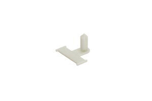 Clip can be installed by hand – no need for hardware or tools.