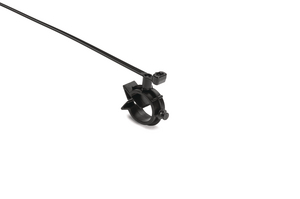 Clip is reusable, making relocation or adjustments simple.
