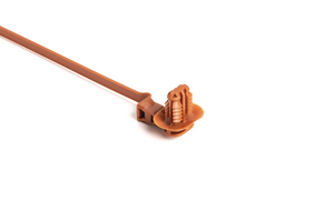 The fir tree mount cable tie is an all-in-one bundling and fastening solution that reduces costs and assembly time.