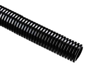 Flame retardant material meets low flammability, smoke and toxicity standards.