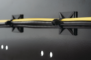4-way cable tie entry for more installation options.