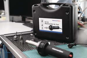 H6100 comes in carrying case incl. push-on nozzles.