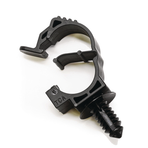 Zacisk blokujący tworzy pełne i bezpieczne zamknięcie wokół wiązki przewodów w zakresie 5-25 mm.