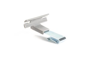 Tape bar provides a convenient surface for securing a bundle using a cable tie or tape.