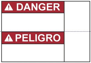 The variable body text can be printed using TagPrint Pro labeling software.