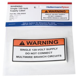 Solar label convenience packs allow installers to quickly and economically purchase high-quality pre-printed NEC code-compliant solar installation labels.