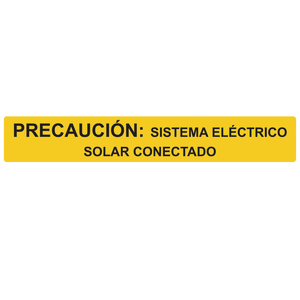 Pre-Printed Solar Installation Labels are designed to meet the requirements of the National Electrical Code (NEC) and the International Fire Code (IFC) as well as being acceptable to the Authority Having Jurisdiction (AHJ).