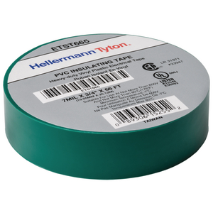 Heavy duty vinyl plastic electrical tape is ideal for general purpose electrical applications.