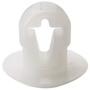 Designed for simple installation by pushing the mount through a pre-drilled hole.