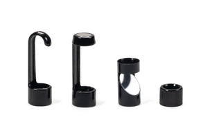 Camera accessories: Hook, splash proof lens cover, magnet, 90° mirror.