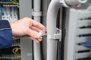 CTCC-IWS corrugated conduit holder and IWS corrugated conduit.