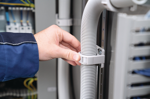 CTCC-IWS corrugated conduit holder and IWS corrugated conduit.