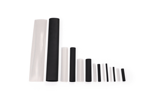 ShrinKit 321-A - 210 pcs - 4 sizes - black & clear.