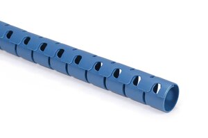 HelaWrap HWPPMC - wąż osłonowy z dodatkiem cząstek metalu w kolorze niebieskim.