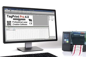 Un software de muy fácil uso que permite una rápida impresión de marcadores, etiquetas y placas de identificación.