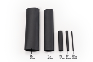 ShrinKit 321 Basic - 220 pcs - 4 sizes - black.