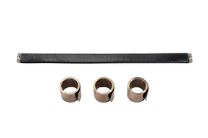 (3) Constant force springs with copper earthing braid.