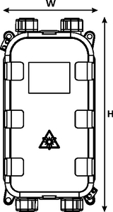 CCP XL 4 Port with tray (front view)
