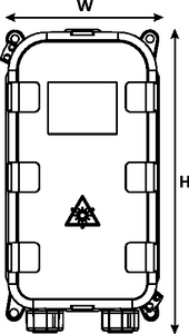 CCP XT 2 Port (front view)