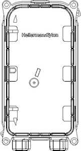 CCP XT 2 Port (back view)
