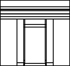 RJ45 Dust Cap (top view)