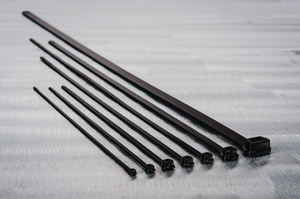 Die Kabelbinder der X-Serie überzeugen durch ihr schlankes Kopfdesign.