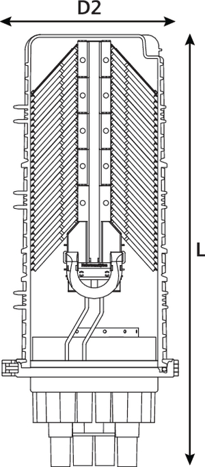 UFC IR C-Length Double Stack Closure