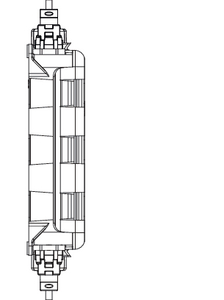 MCDN 4 X IP9 + 2 Bayonet (side, closed)