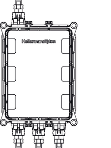 MCDN 4 X IP9 (back, closed)