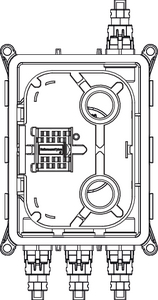 MCDN 4 X IP9 (front, tray closed)